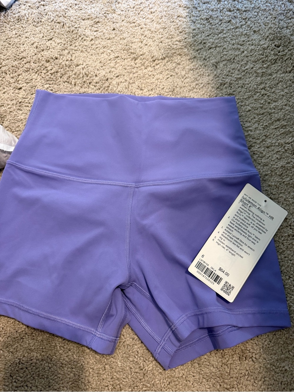 lululemon athletica 4 inch align shorts HR